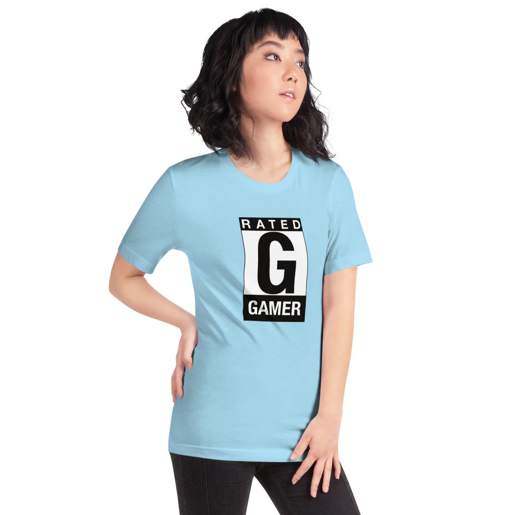 G for Gamer Ratings Parody Tee