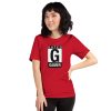 Unisex Staple T Shirt Red Front 6726cdd6761e6.jpg
