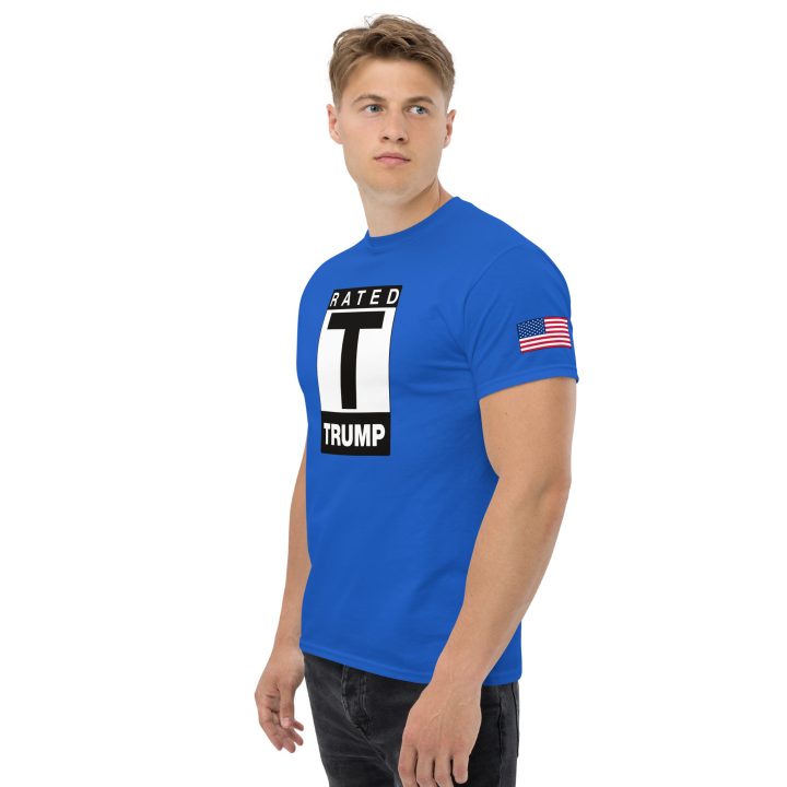 Unisex classic tee royal left front 672833e90d3ed.jpg