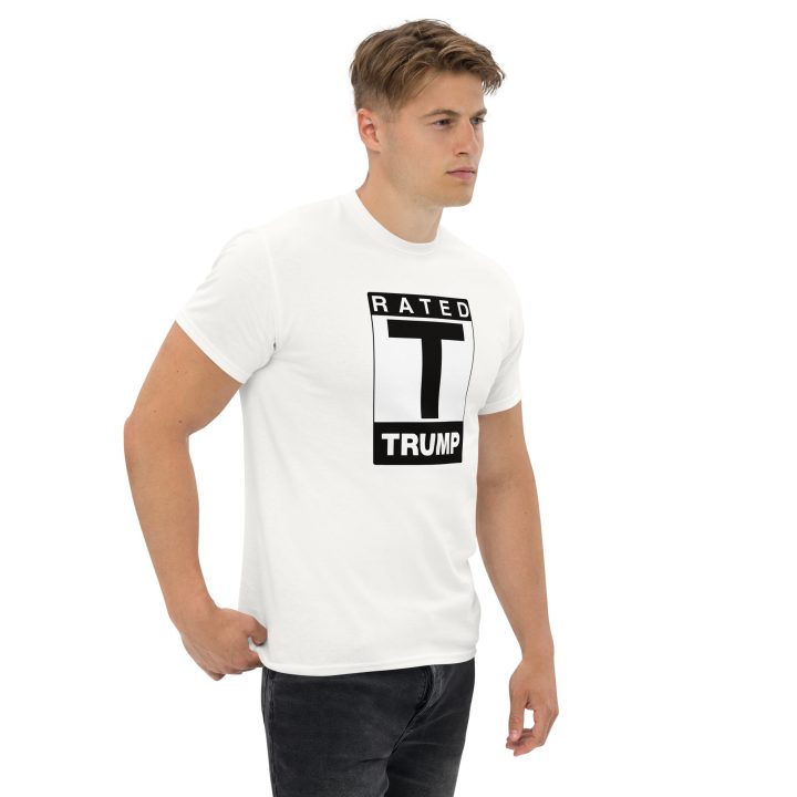 Unisex classic tee white right front 672833e91b95b.jpg