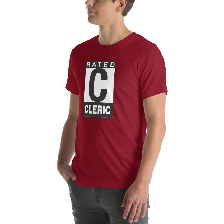Unisex Staple T Shirt Cardinal Left Front 672dc05d30e83.jpg