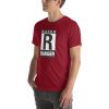 Unisex Staple T Shirt Cardinal Left Front 672f05e4a1cbc.jpg