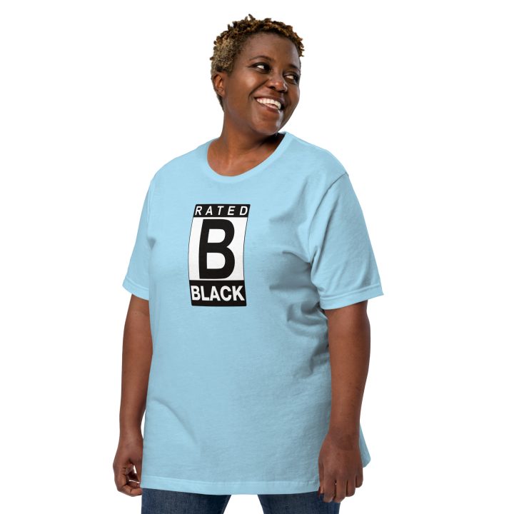 Unisex staple t shirt ocean blue left front 672d5d973810f.jpg