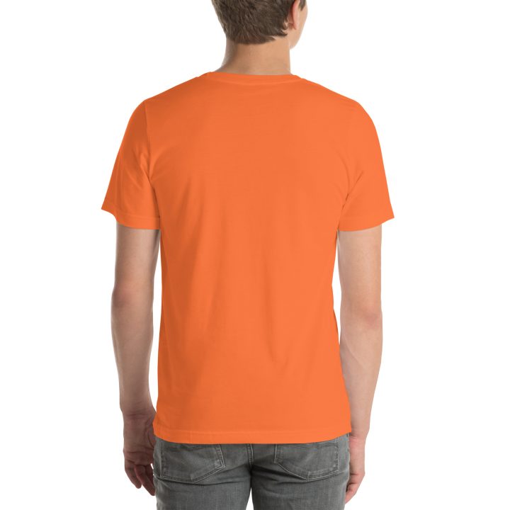 Unisex Staple T Shirt Orange Back 672dc05f1abb2.jpg