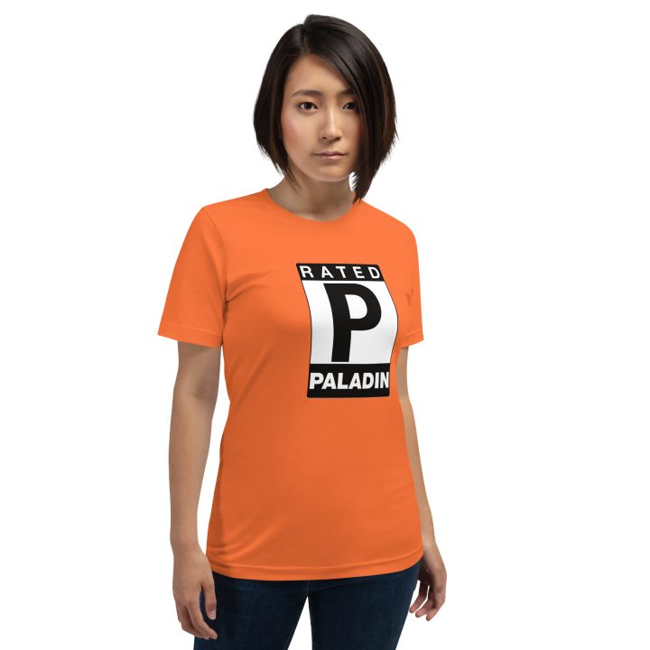 Unisex Staple T Shirt Orange Front 672d4bbfe6046.jpg