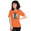 Unisex Staple T Shirt Orange Front 672dbf6e7cdac.jpg