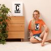 Unisex Staple T Shirt Orange Front 6733b519b473d.jpg