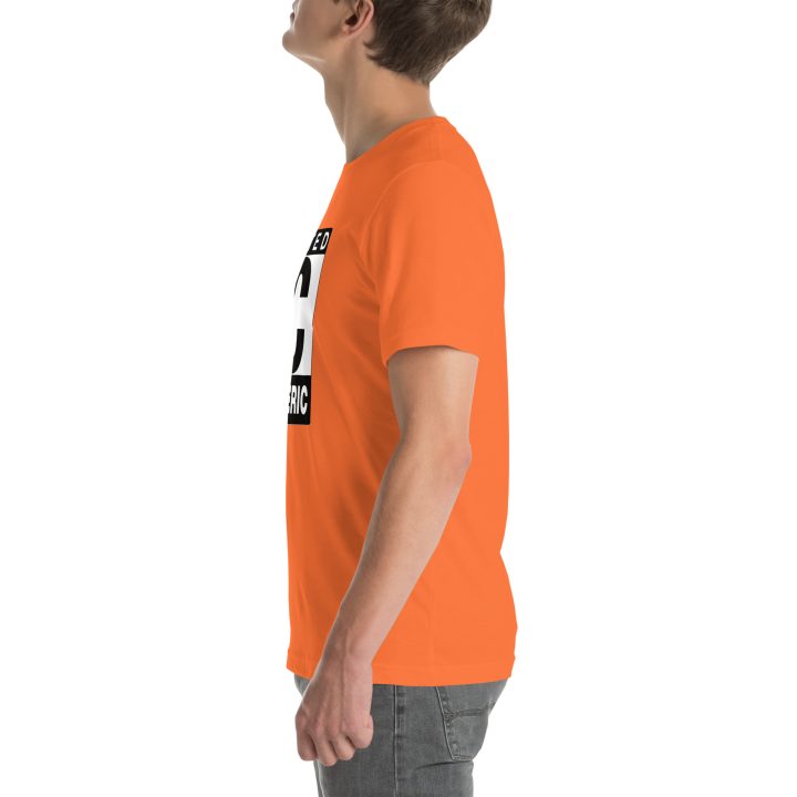 Unisex Staple T Shirt Orange Left 672dc05f316ff.jpg