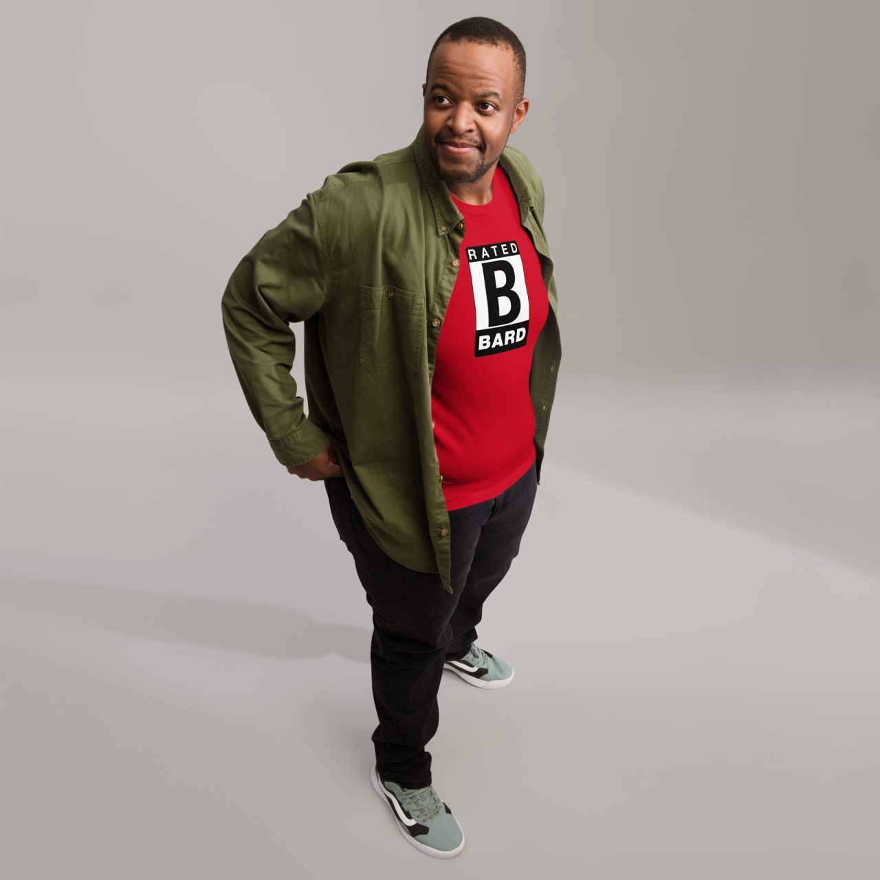 B for Bard Ratings Parody Tee