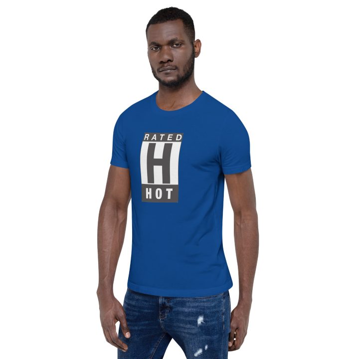 Unisex Staple T Shirt True Royal Left Front 672dd5429fc01.jpg