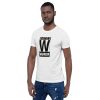 Unisex Staple T Shirt White Left Front 672db5d10bf8d.jpg
