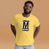 Unisex Staple T Shirt Yellow Front 2 672dbb7a0cfd2.jpg