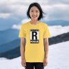 Unisex Staple T Shirt Yellow Front 672dc1f05eaba.jpg