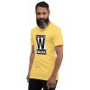 Unisex Staple T Shirt Yellow Left Front 672d4a4fcc8e2.jpg